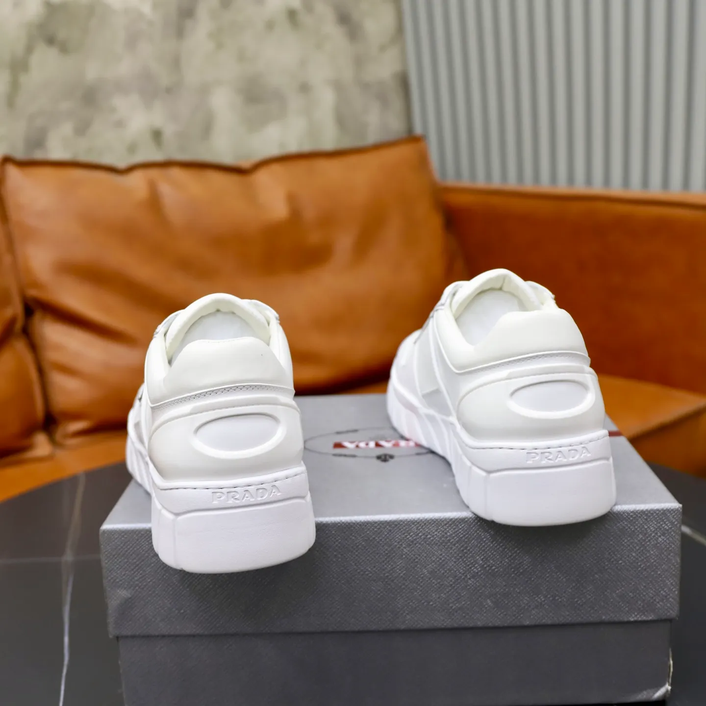 Ex-factory price 560💰[PRADA] Men's shoes are popular in the counter, official website synchronization, 1 high-quality shipment ✔️Original cowhide + cowhide lining, 1🆚1 replica, original sole, 38-45 (45 customized, non-refundable)